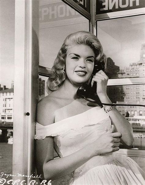 jayne mansfield makes a call in the movie the burglar 1957 jayne mansfield mansfield