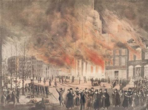 An 1835 Fire Burns A Quarter Of New York City Ephemeral New York