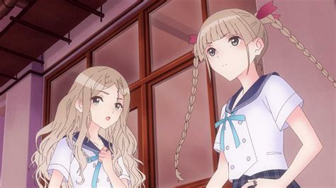 Yuzu And Raimu On Blue Reflection Ray Atelier