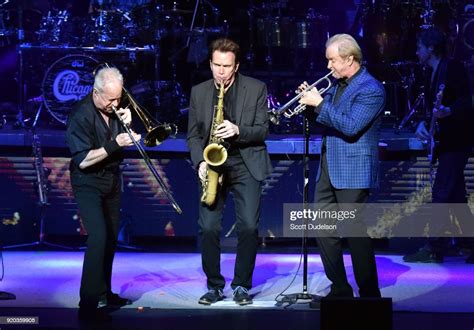 Musicians James Pankow Ray Herrmann And Lee Loughnane Of The Classic