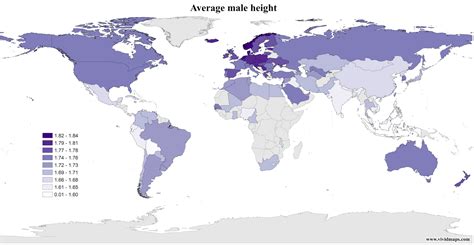 Average Male Height World Male Height By Country 1260 X 646 Gambaran