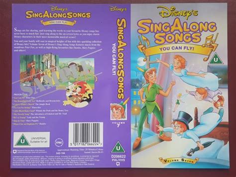 27 min | animation, short, family. Disney's Sing Along Songs You Can Fly - Promo Sample Video Sleeve/Cover #B3509 | eBay
