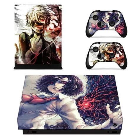 Anime Tokyo Ghoul Skin Sticker Decal For Microsoft Xbox One X Console
