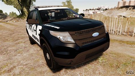 Ford Explorer 2013 Police Interceptor [els] For Gta 4