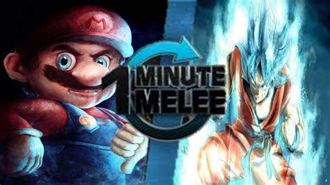 Mario Vs Goku One Minute Melee Fanon Wiki Fandom