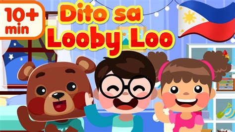 Here We Go Looby Loo In Filipino Awiting Pambata Compilation Songs