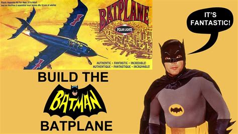 Batman Batplane Model Kit Build Polar Lights Youtube