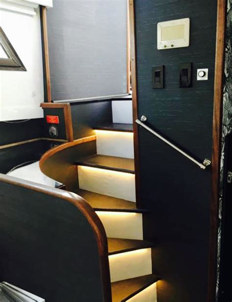 Hrh Lola Luxury Yacht Refit 617 Staircase Chicago By Anthony