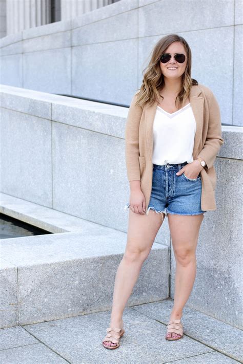 An Easy Way To Style A Blazer For Summer Hello Her