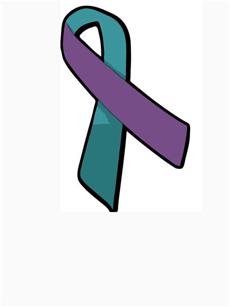 Domestic Violence And Sexual Assault Awareness Ribbon T Shirt By