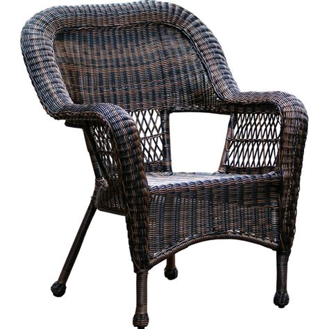 Dark Brown Wicker Chair At Home At Home