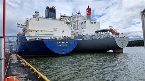The Lng Vessel Arctic Voyager Visited Inkoo Terminal Gasgrid Finland