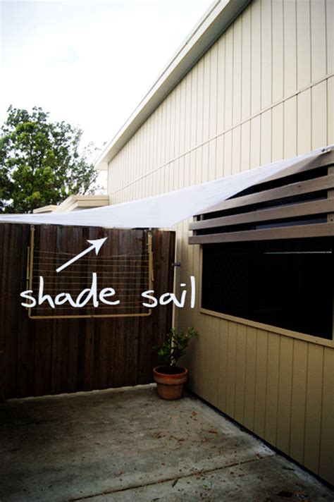 How To Make Your Own Shade Sail Patio Shade Outdoor Shade Deck Shade