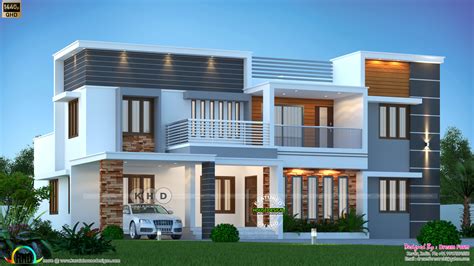 2906 Sq Ft Modern Home Plan With 4 Bedrooms Kerala Ho