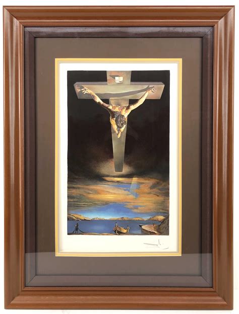 Sold Price Salvador Dali Christ Of St John Cross Serigraph Invalid
