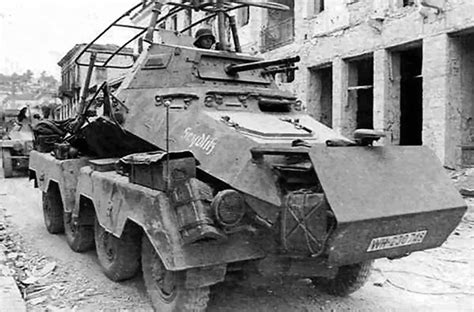 German 8 Wheeled Heavy Armored Car Sdkfz 232 A Military Photos