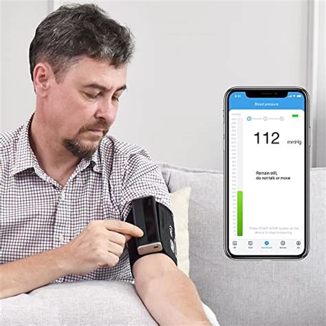 Wellue Bp2 Connect Blood Pressure Monitor Wi Fi And Bluetooth Sync