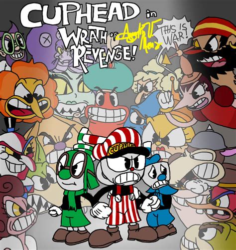 Cuphead In Wrath Of Revenge Comic Title By Avm Cartoons On Deviantart