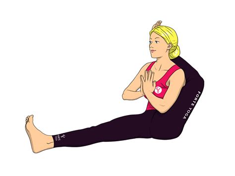 Foot Behind Head Yoga Pose Forte Yoga