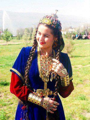 Traditional Clothing Of Turkmenistan Traditional Outfits National