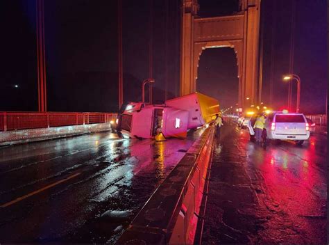 Golden Gate Bridge Reopens After Big Rig Overturns Nccrea