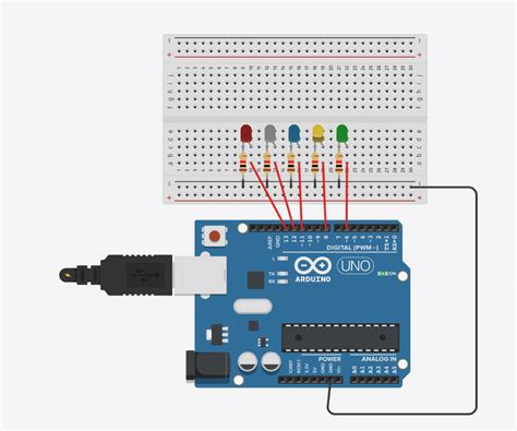 Led Blinking With Arduino Uno R Steps Instructables Vrogue