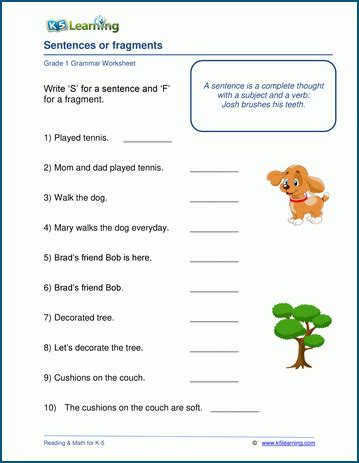 Writing most likely began as a consequence of political expansion in ancient cultures, which needed reliable means for transmitting information, maintaining financial accounts, keeping historical records, and similar activities. Grade 1 Grammar Worksheets | K5 Learning