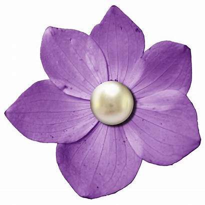 Flower Purple Lavender Mauve Clipart Fleur Scrapbook