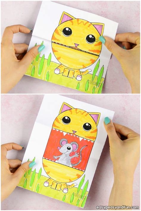 Surprise Big Mouth Cat Printable Cat Printable Printable Crafts Cat