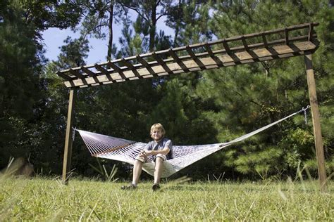 How To Hang A Hammock On A Pergola