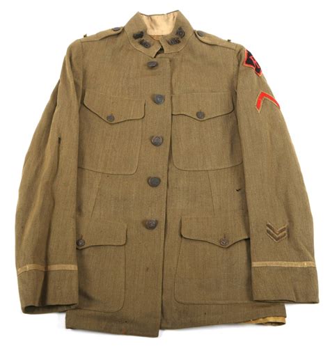 Sold Price Wwi Us Army Railhead Officer Uniform Tunic March 1 0118