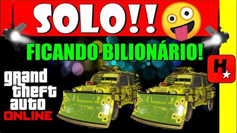 💸solo💸 ficando bilionÁrio sozinho no gta 5 online bug de dinheiro infinito solo youtube