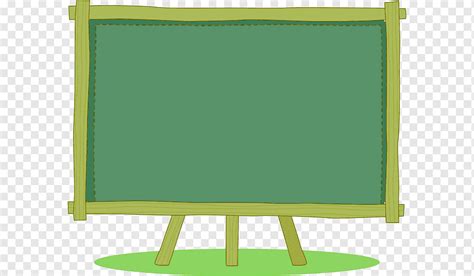 Green board illustration, Cartoon Blackboard, Small green chalkboard