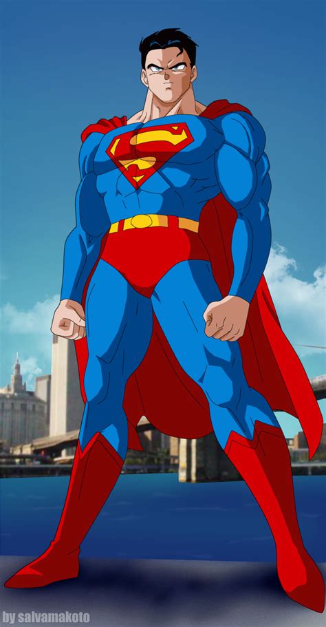 Superman Dbz By Salvamakoto On Deviantart