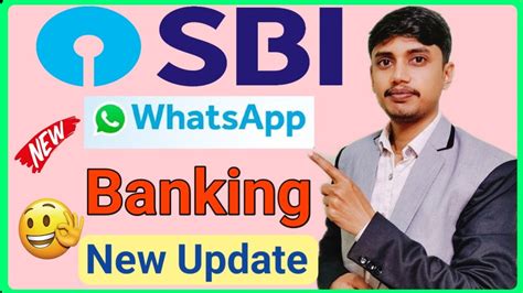 Sbi Whatsapp Banking New Update Sbi Whatsapp Banking New Featuresbi