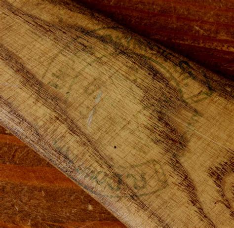 Ash Irish Hurling Stick Wood And Metal Hurley Stick All Star 1950s