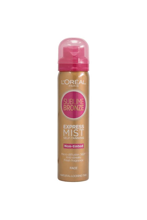 Loreal Sublime Bronze Express Pro Self Tanning Dry Mist For Face