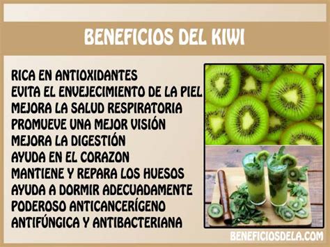 Beneficios Del Kiwi Para La Salud Del Cuerpo Que Te Asombraran