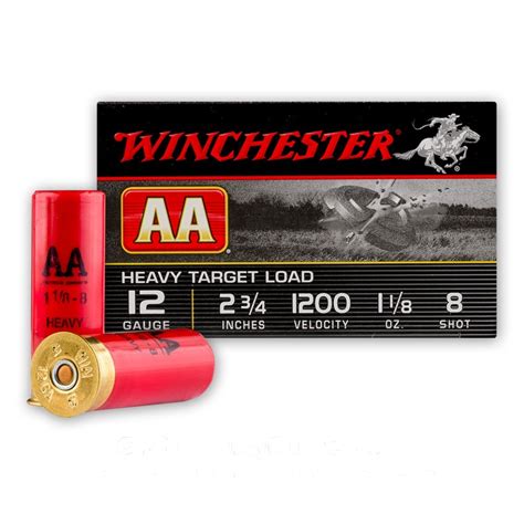 Ga Lead Shot Heavy Target Load Winchester Aa Rounds Ammo
