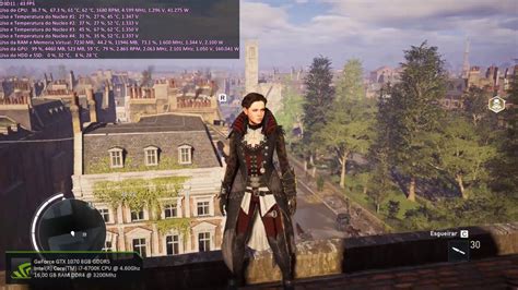 Assassin S Creed Syndicate Maxed Core I7 6700K 4 6Ghz GeForce