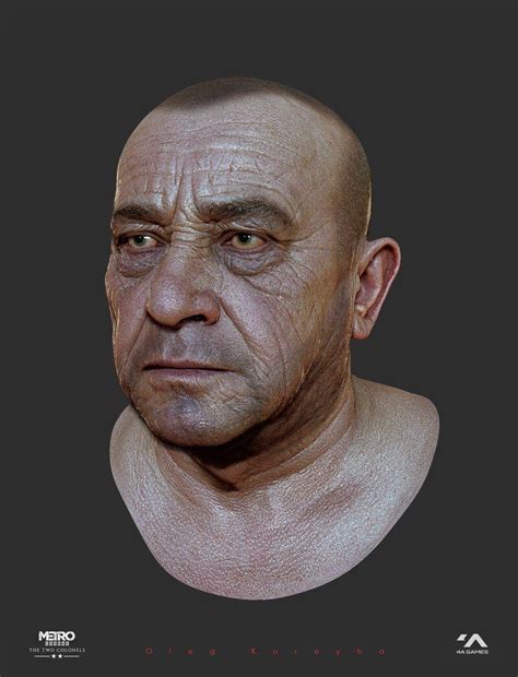 Artstation Zbrush Sculpting General Vinogradovs Head · K O R E Y B