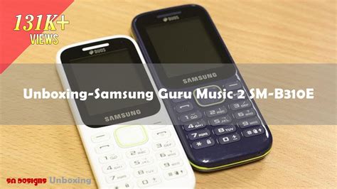 Unboxing Samsung Guru Music SM B E Blue YouTube