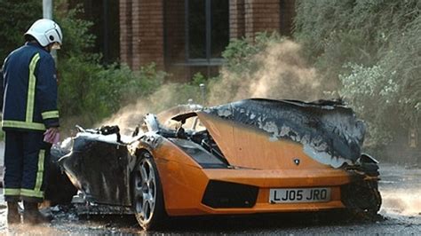 Another Lamborghini Gallardo Goes Up In Flames