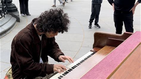 Ethan Bortnick Surprises Park Pianist Youtube