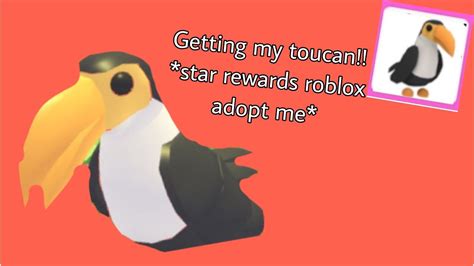 I Finally Got The Toucan 🦅 Adopt Meroblox Star Reward Youtube