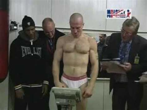 Boxers Weigh In For The Championship Fight YouTube