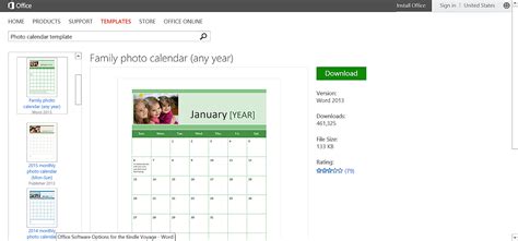 Customizable Calendar Templates For Microsoft Office