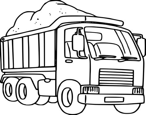 Camion a imprimer nouveau images 129 dessins de coloriage. Coloriage Camion transporteur à imprimer sur COLORIAGES .info