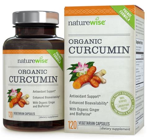Naturewise Organic Curcumin Turmeric With Curcuminoids Mg Max My Xxx
