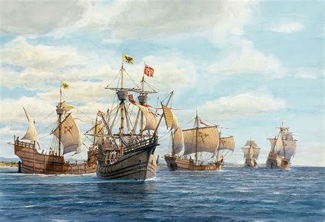 Maritime Paintings The Age Of Discovery Navegación Barcos Antiguos